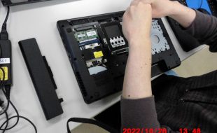 SSDへの交換作業