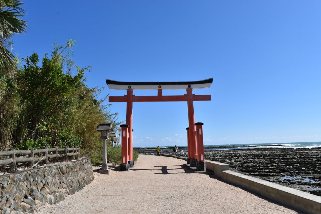 青島神社の鳥居